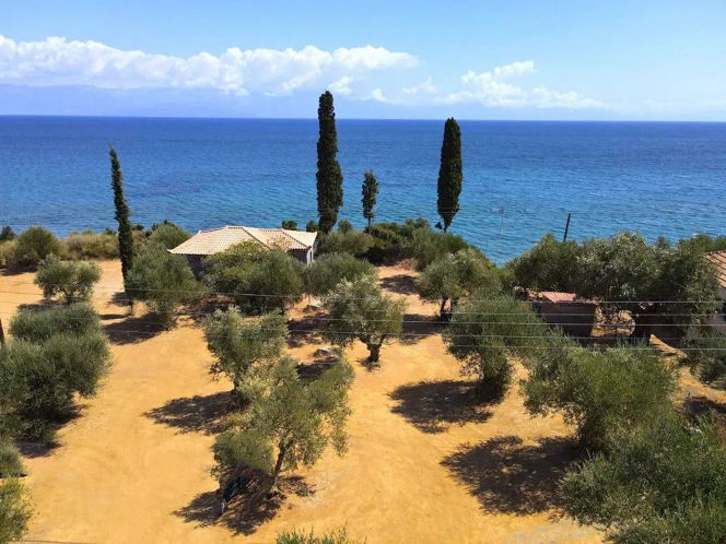 Strandgrundstück mit kleinem Haus bei Koroni - HaKOR780