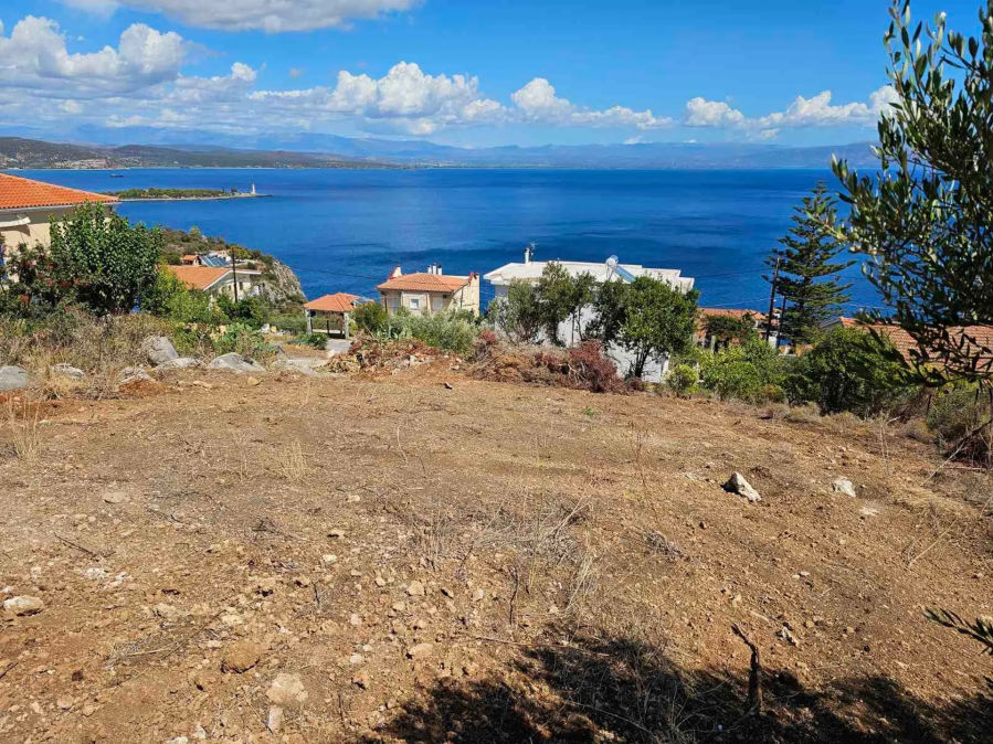 Sea view building plot in Mavrovouni near Gythio - GrMAV310