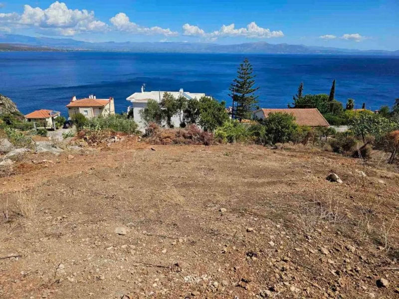 Sea view building plot in Mavrovouni near Gythio - GrMAV310
