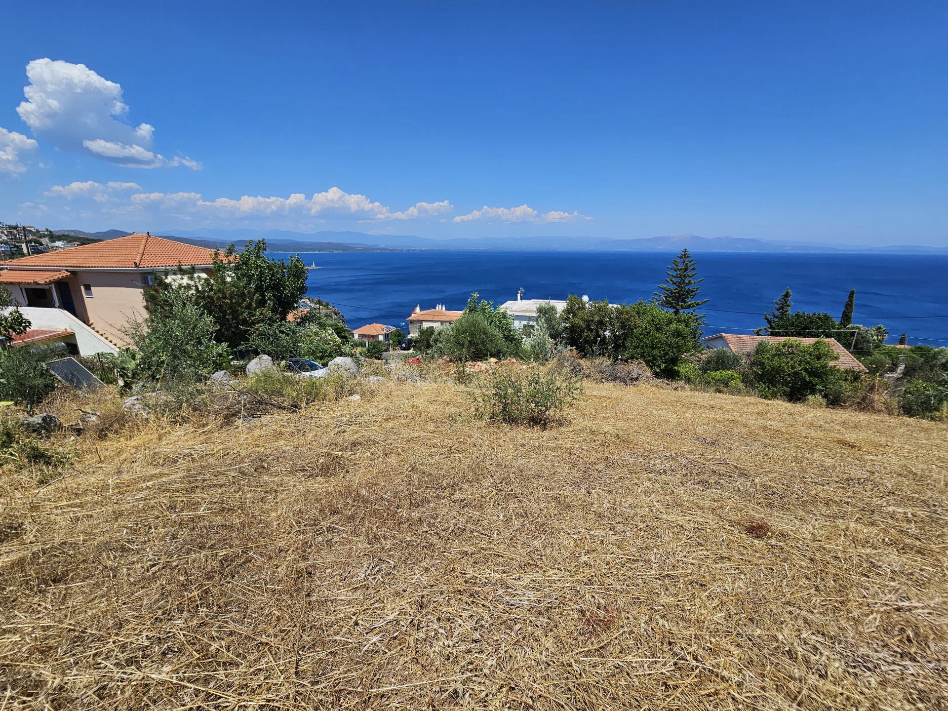 Sea view building plot in Mavrovouni near Gythio - GrMAV310