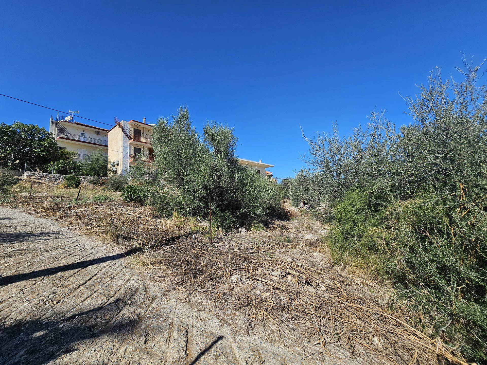 Sea view building plot in Mavrovouni near Gythio town  - GrMAV668