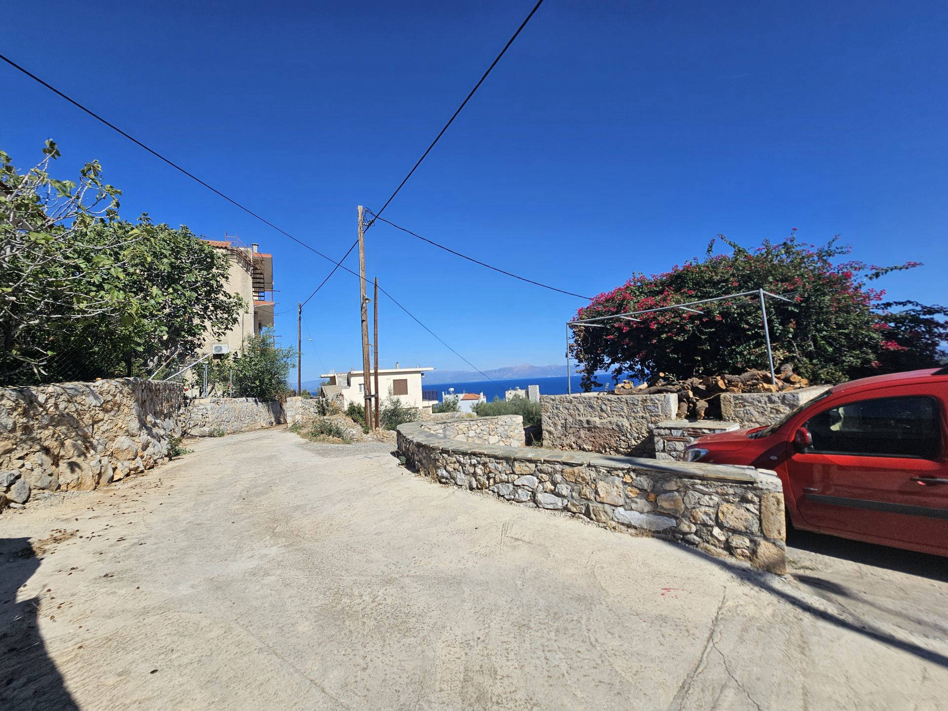 Sea view building plot in Mavrovouni near Gythio town  - GrMAV668