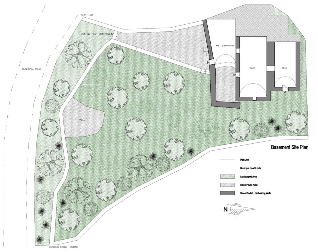Site plan with basement - SoEN628