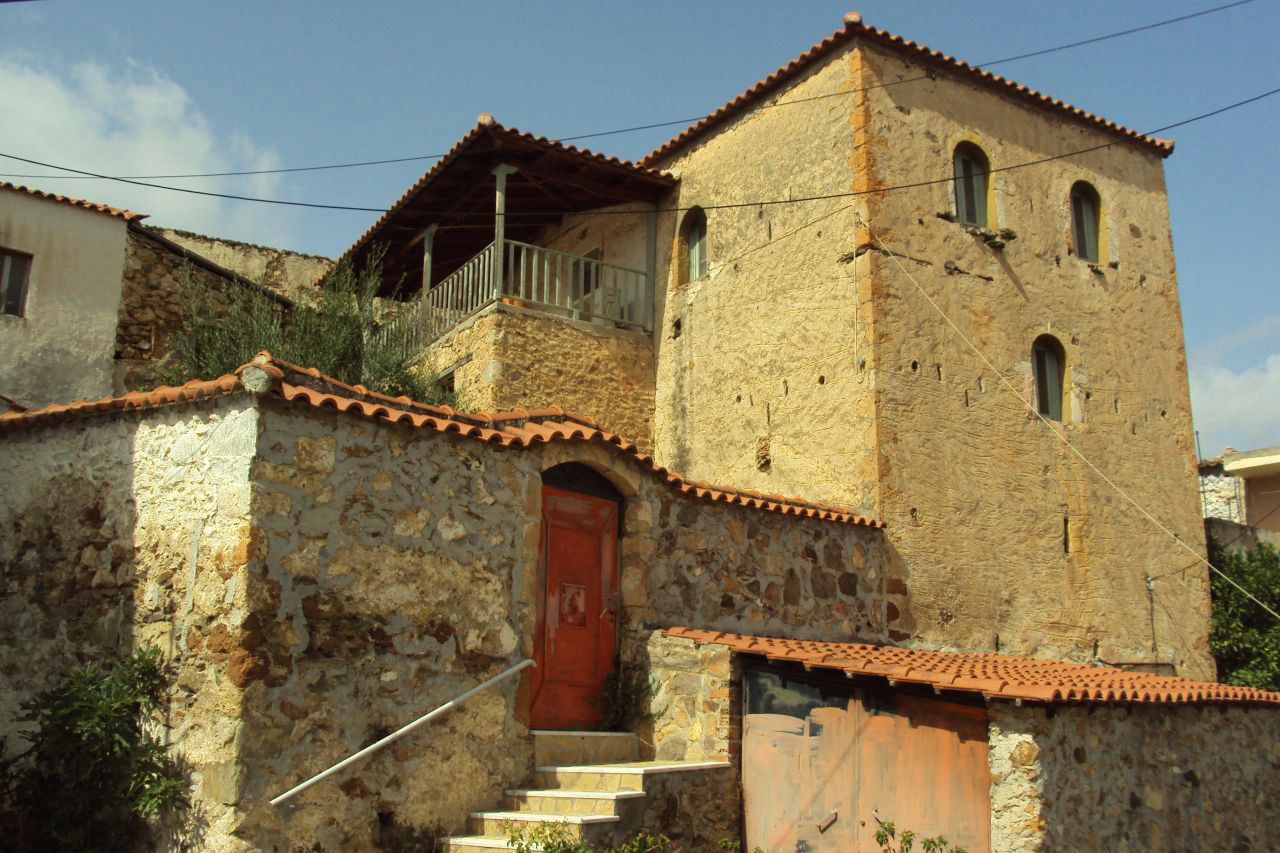 Renovated stone tower in a mountain village  - SoVAS710