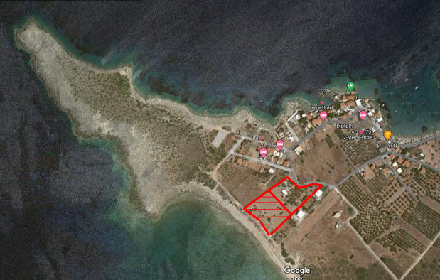 Building plot close to the beach in Arhangelos - GrARG686