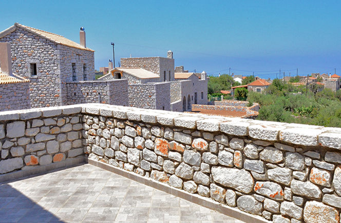 New built sea view stone house in Mani - HaPD746