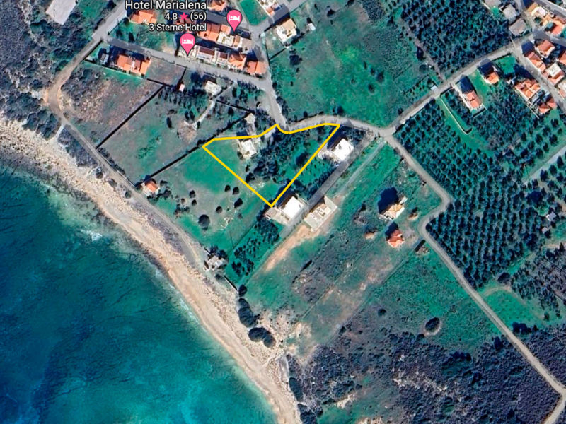 Building plot close to the beach in Arhangelos - GrARG686