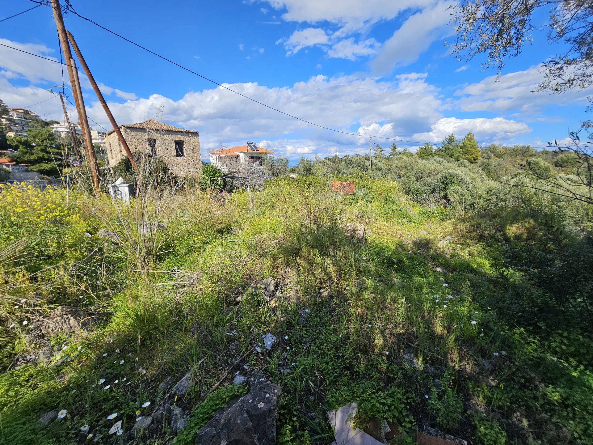 Sea view land plot on the outscirts of Gythio - GrMAV755