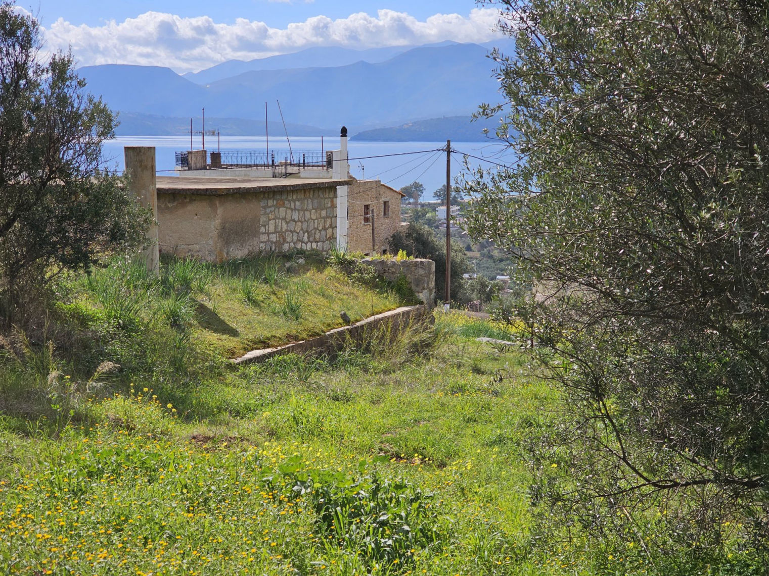 Sea view building plot in Mavrovouni near Gythio - GrMAV747