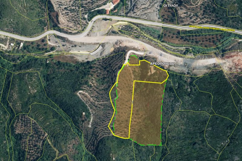 Country residence within a large hillside olive grove with landscape views in the Laconian Mani - HaLaOIT702