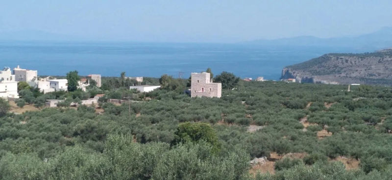 Sea view stone house in Mani - HaPD777