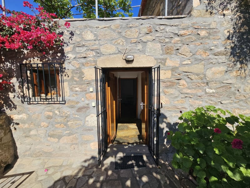 The renovated stone house