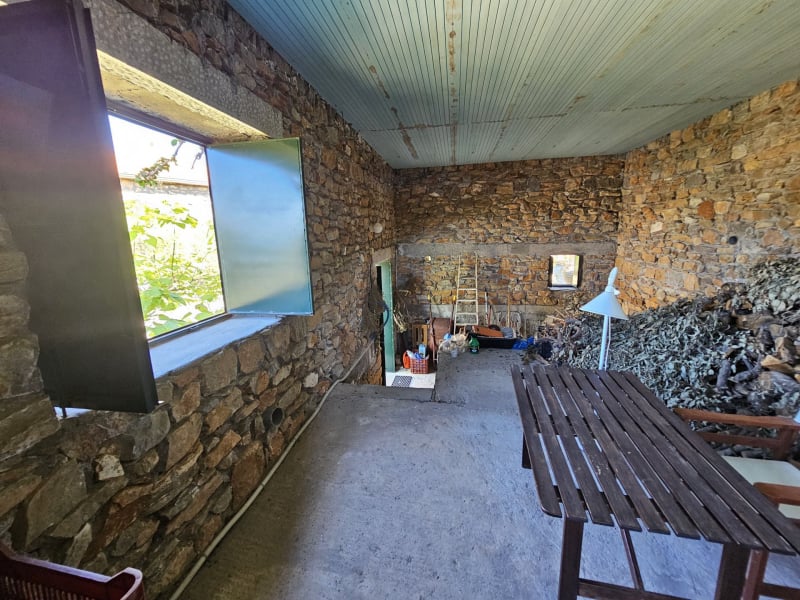 The semi-renovated house from inside
