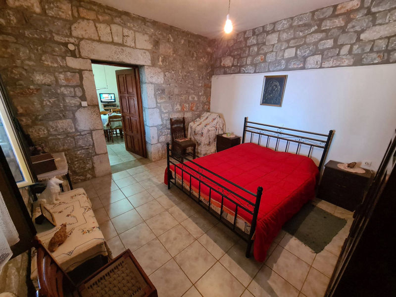 Hillside sea view house of natural stone in the Laconian Mani - HaVAM677