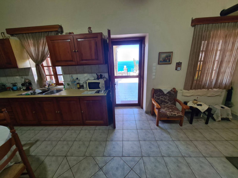 Hillside sea view house of natural stone in the Laconian Mani - HaVAM677