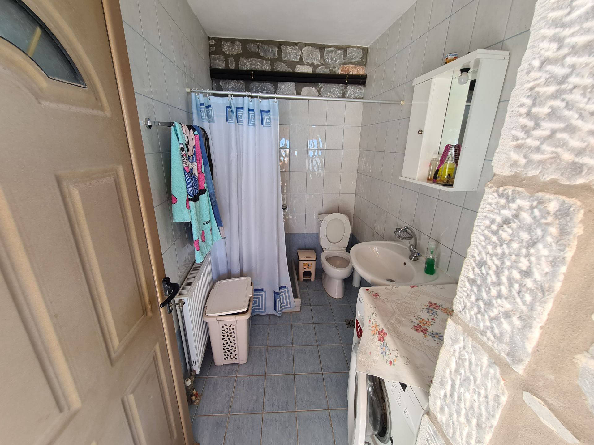 Hillside sea view house of natural stone in the Laconian Mani - HaVAM677