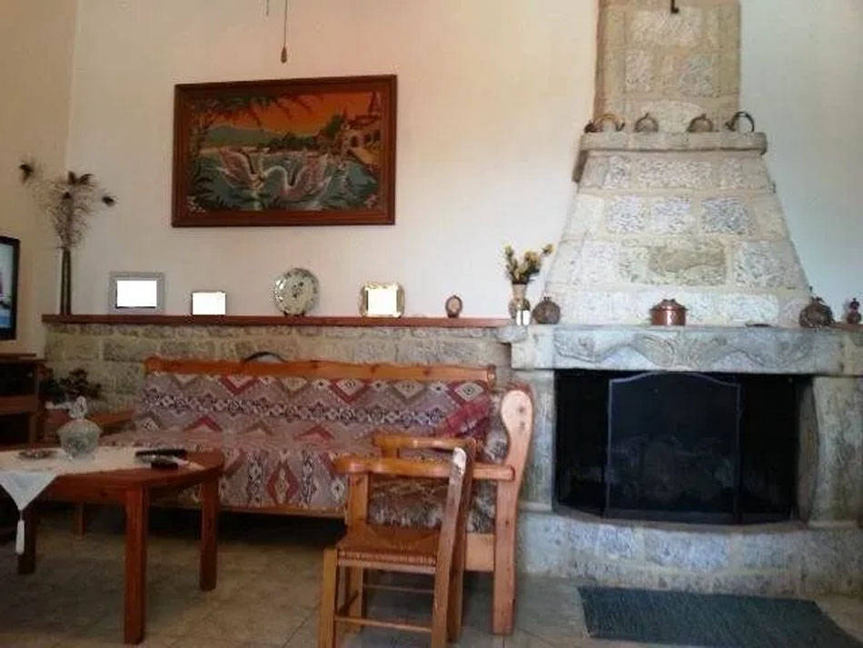 Hillside sea view house of natural stone in the Laconian Mani - HaVAM677