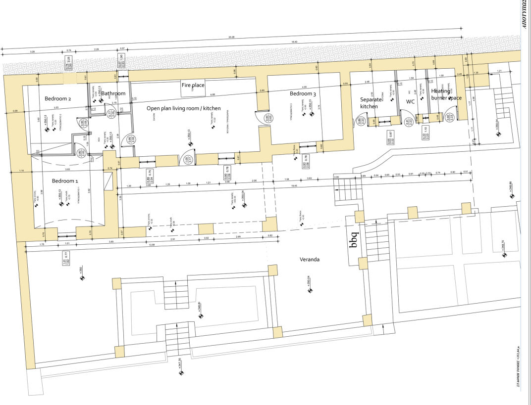 Floorplan living level - HaVAM677
