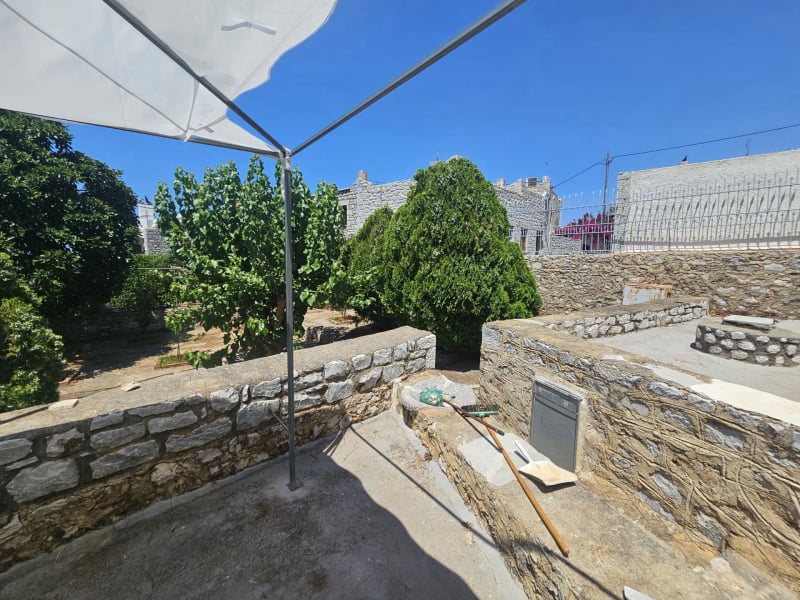 Hillside sea view house of natural stone in the Laconian Mani - HaVAM795