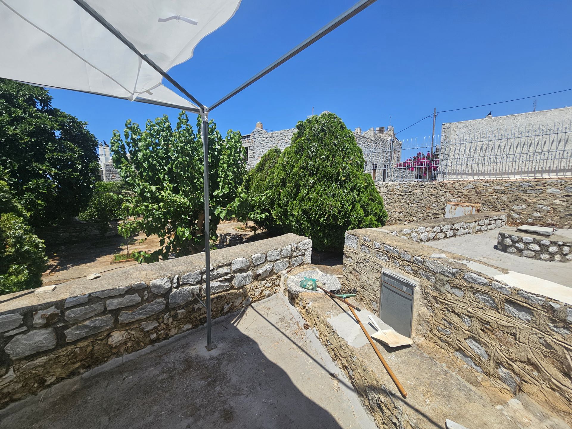 Hillside sea view house of natural stone in the Laconian Mani - HaVAM795