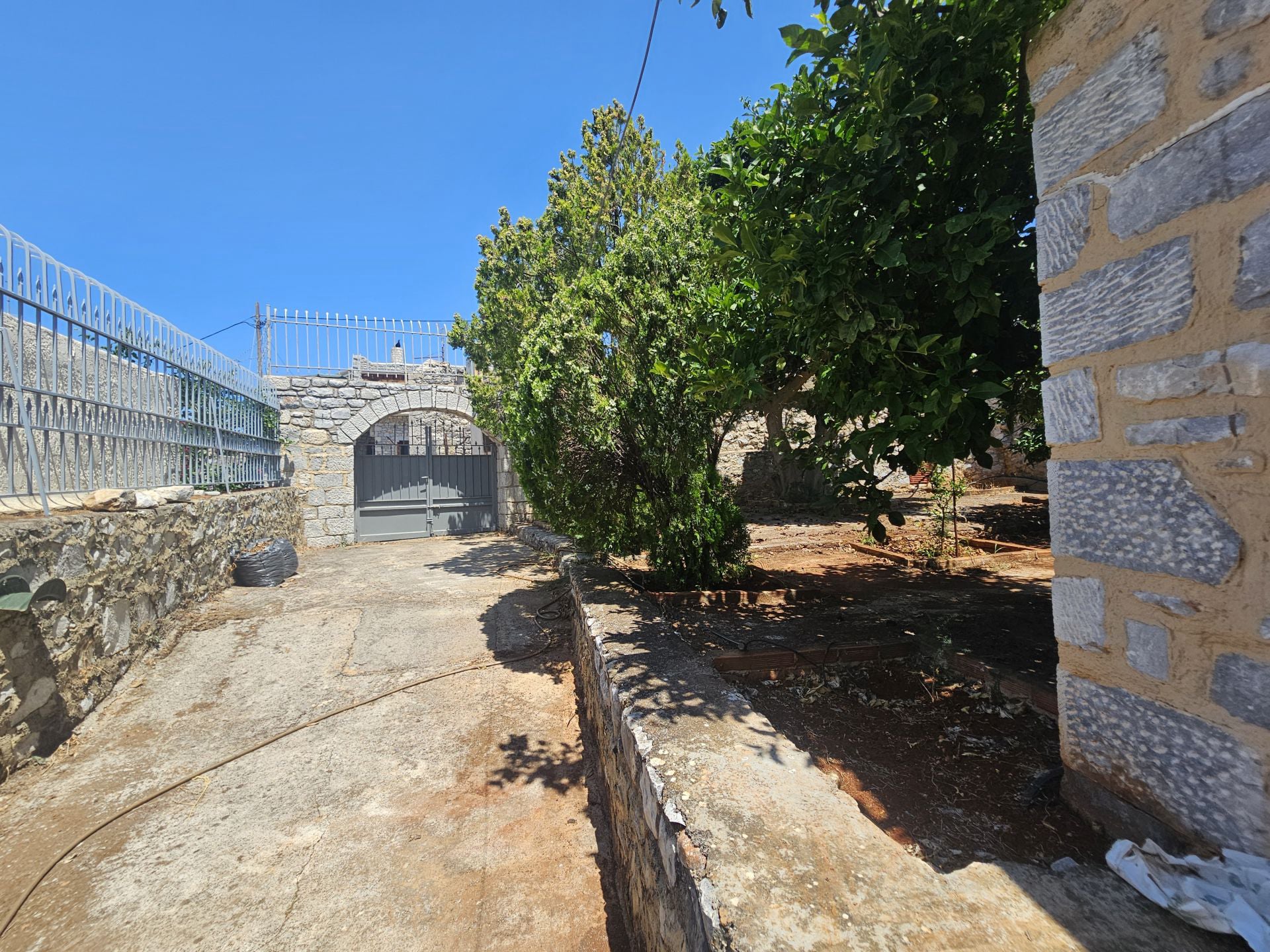 Hillside sea view house of natural stone in the Laconian Mani - HaVAM795