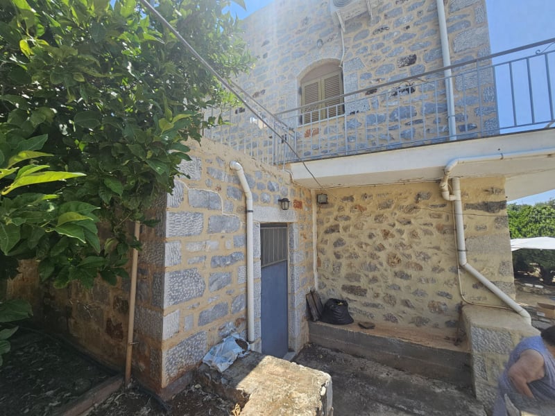 Hillside sea view house of natural stone in the Laconian Mani - HaVAM795