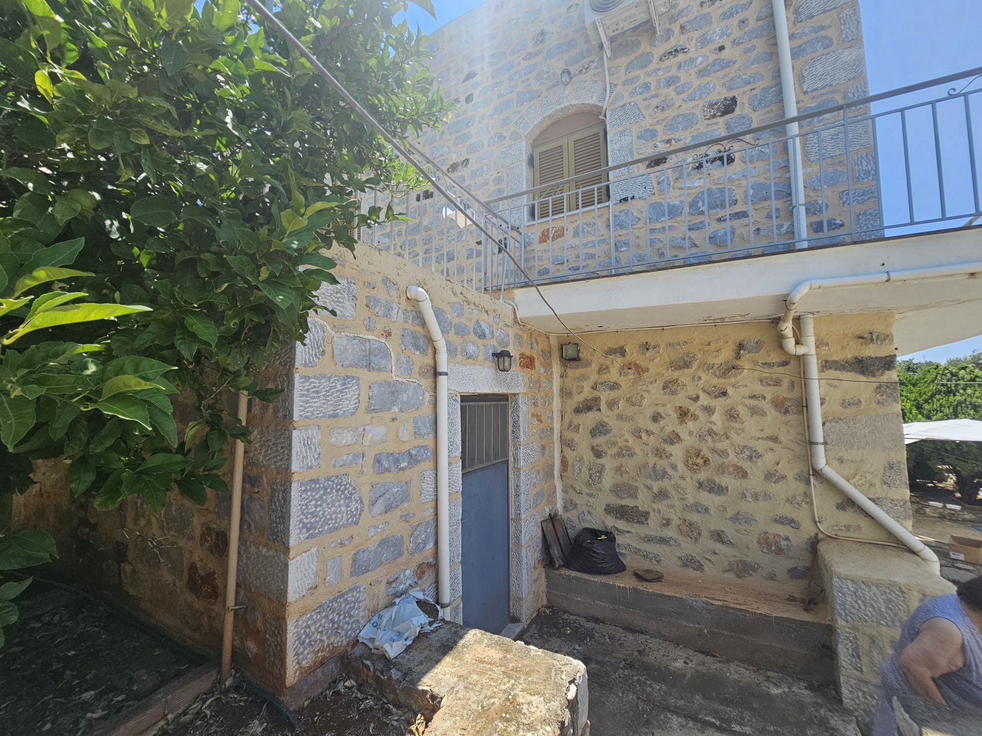 Hillside sea view house of natural stone in the Laconian Mani - HaVAM795