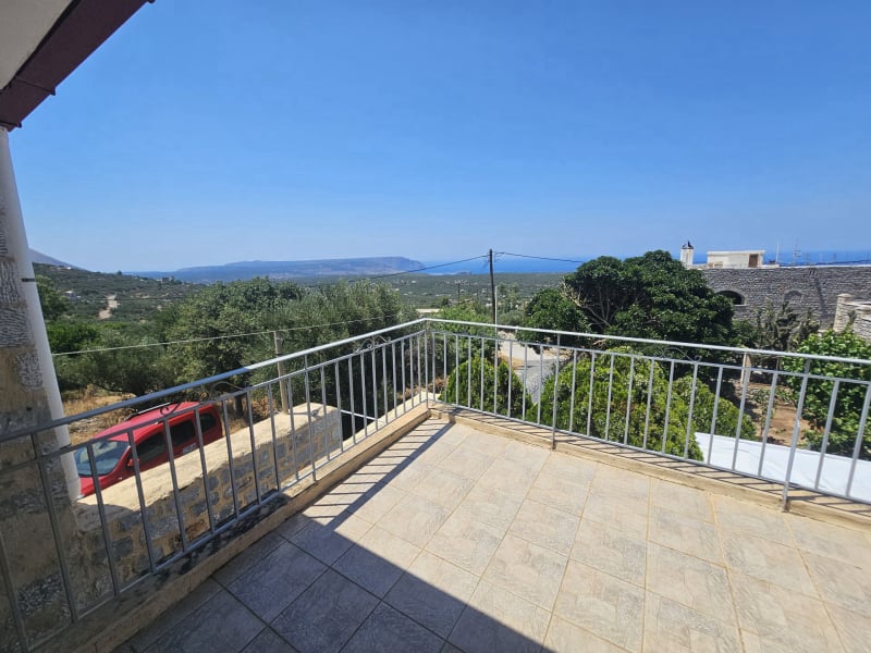 Hillside sea view house of natural stone in the Laconian Mani - HaVAM795