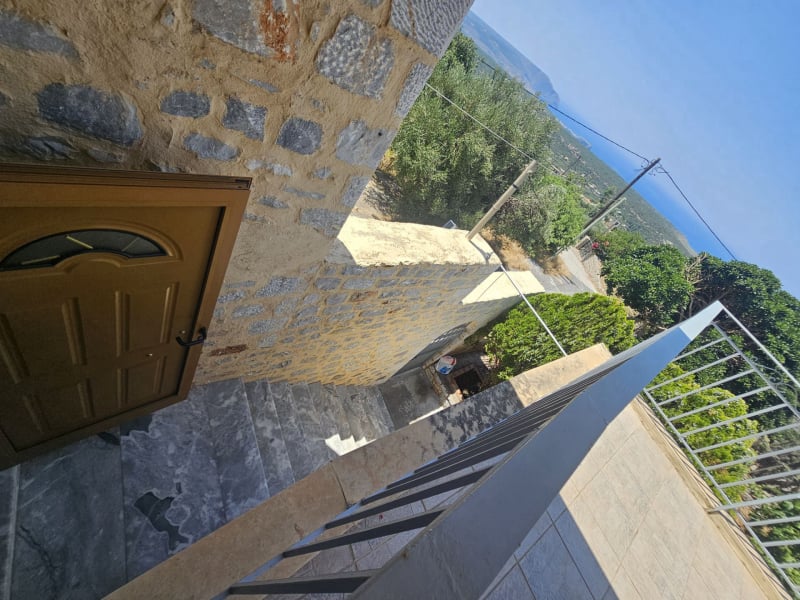 Hillside sea view house of natural stone in the Laconian Mani - HaVAM795