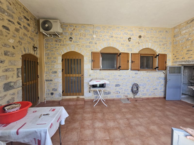 Hillside sea view house of natural stone in the Laconian Mani - HaVAM795