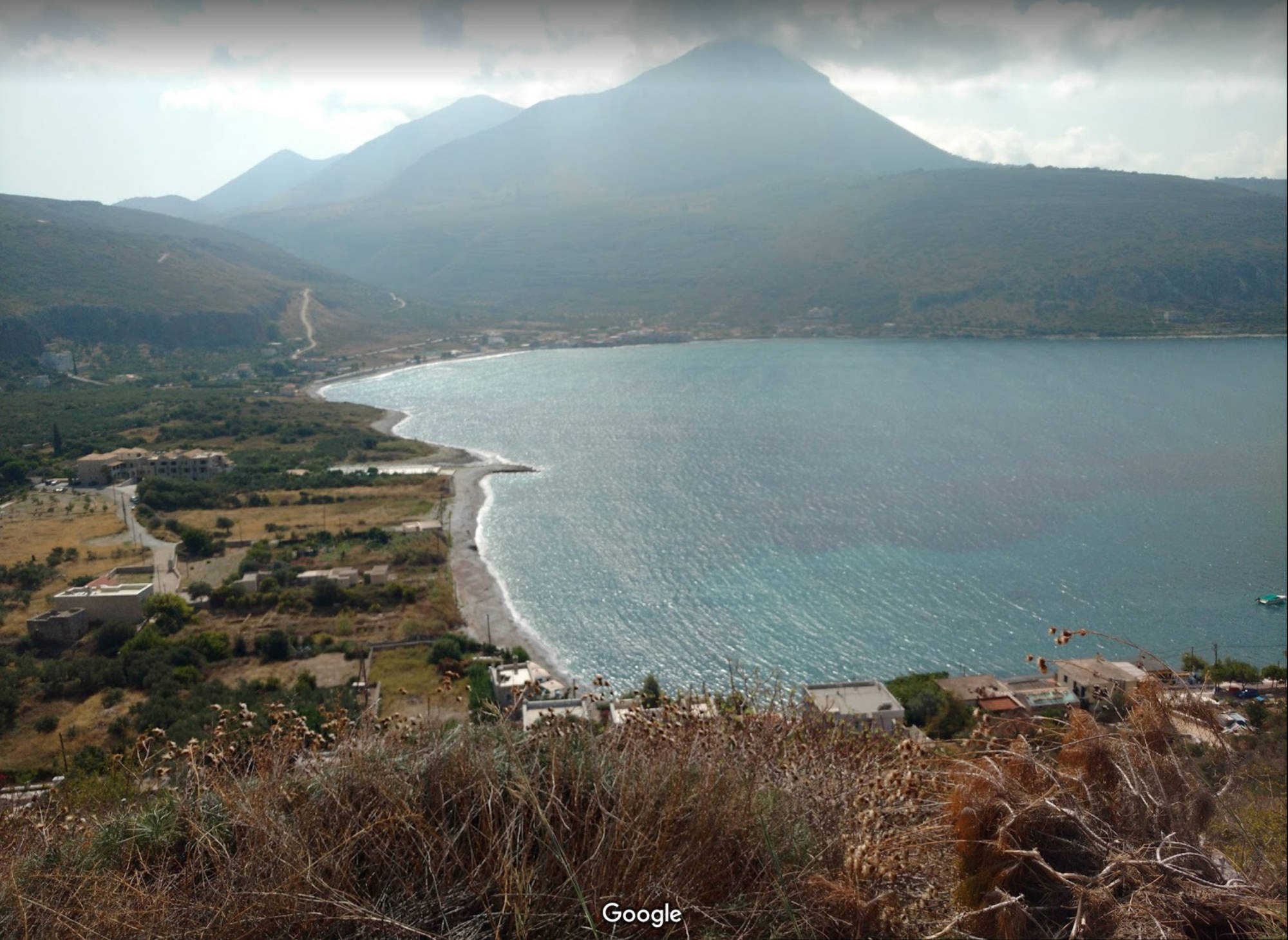 Sea view land plot near by the sea in Mani - LaKARV598