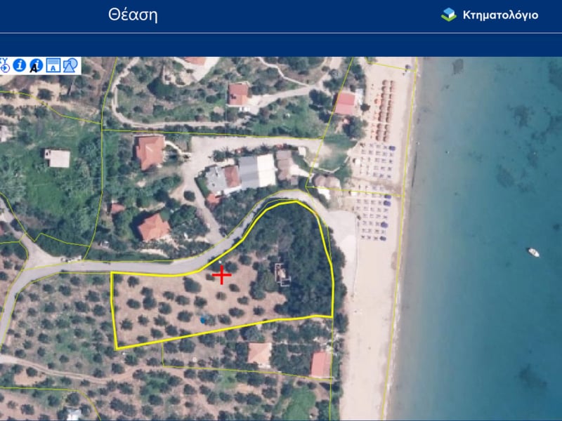 Single-story sea front house in shell condition in Messinia - HaKOR780