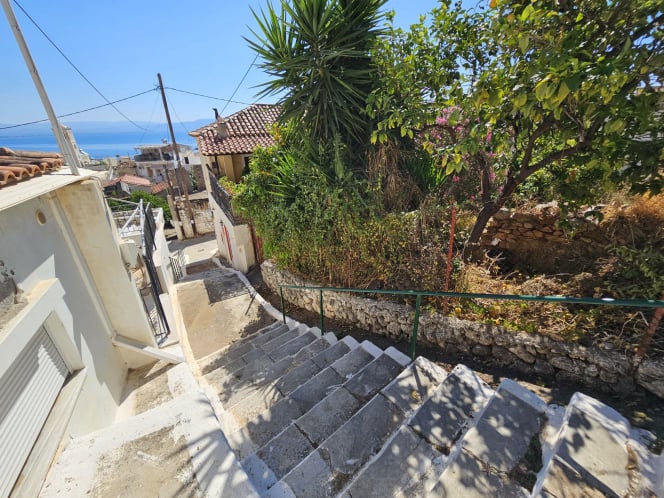 Hillside sea view plot in Gythio - GrGY761