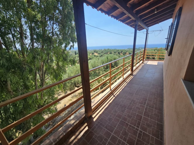 High positioned sea view property near Gythio - HaMAV794