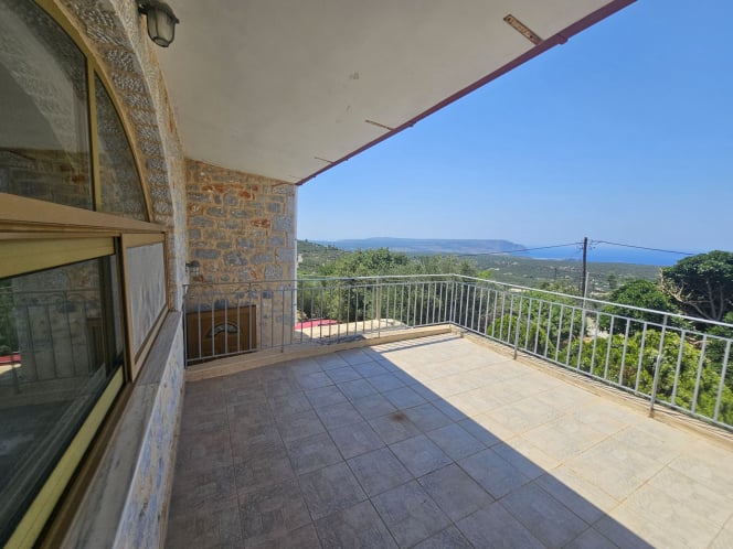 Sea view stone house in Mani with 2 levels  - HaVAM795